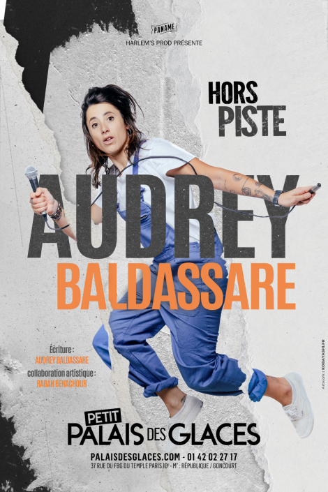 Affiche du spectacle AUDREY BALDASSARE dans Hors-piste