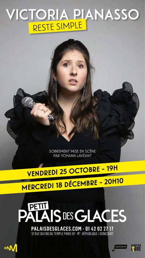 Affiche du spectacle dans reste simple