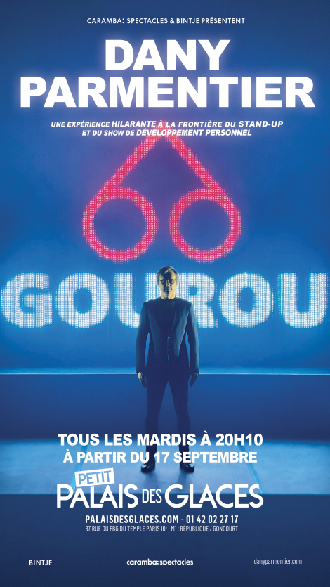 Affiche du spectacle DANY PARMENTIER, GOUROU