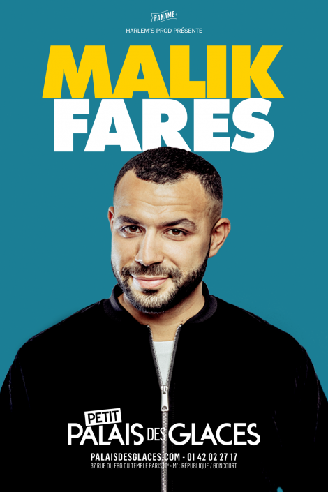 Affiche du spectacle MALIK FARES