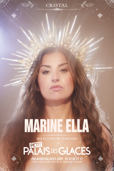 Affiche du spectacle MARINE ELLA dans Cristal
