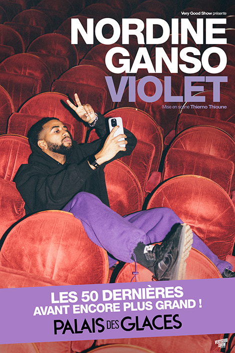 Affiche du spectacle NORDINE GANSO dans VIOLET