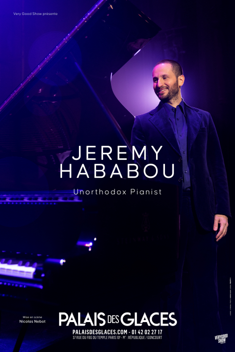 Image de Jeremy Hababou - Palais des Glaces - «Unorthodox Pianist»