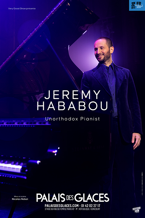 Image de Jeremy Hababou - Palais des Glaces - Unorthodox Pianist