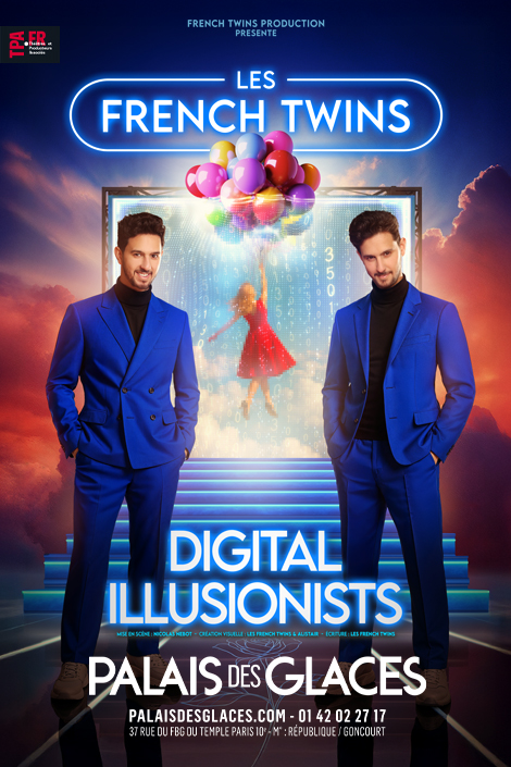 Image de LES FRENCH TWINS - Palais des Glaces - Digital Illusionists