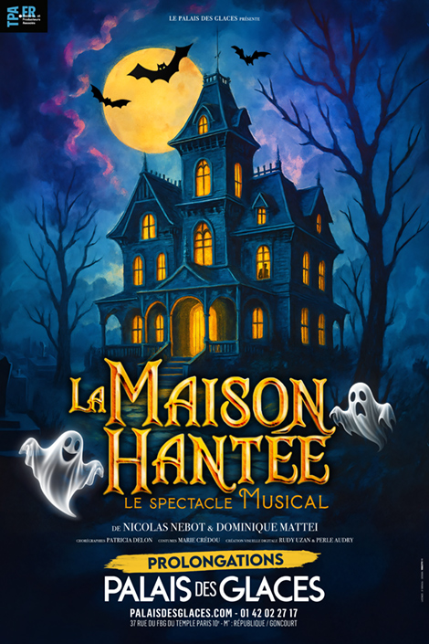 Image de LA MAISON HANTEE - Palais des Glaces - Comédie musicale 