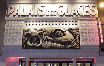 Photo du Palais des Glaces rue du Faubourg du Temple à Paris 10.